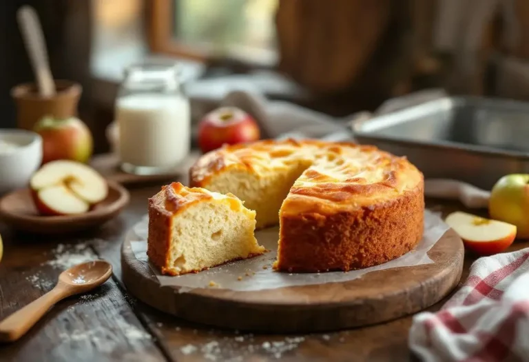 Attention : ce gâteau pommes-yaourt de grand-mère (ultra moelleux) va réveiller tous vos souvenirs d’enfance