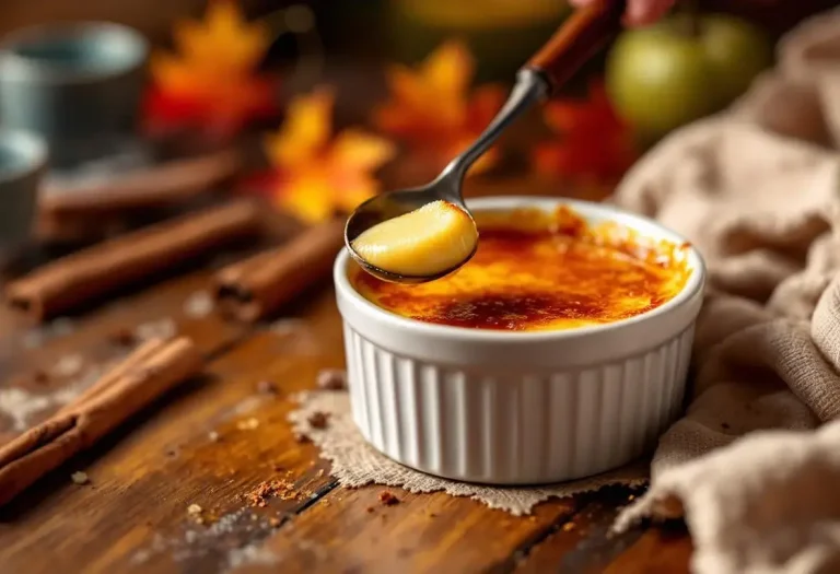 Crème brûlée d’automne : l’astuce secrète des chefs pour une croûte parfaite à tous les coups