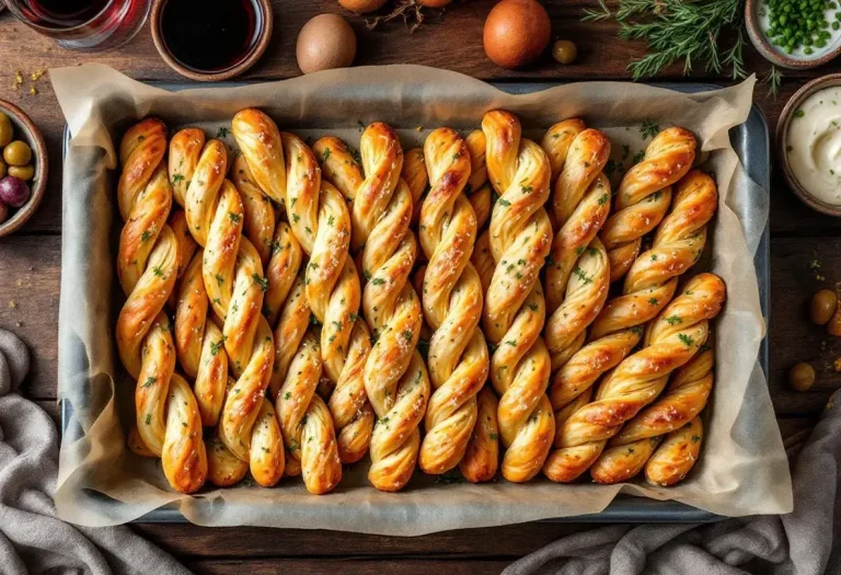 Apéro d’hiver ultra croustillant : des torsades maison aux herbes, prêtes en 20 minutes et bluffantes avec seulement trois ingrédients de votre placard