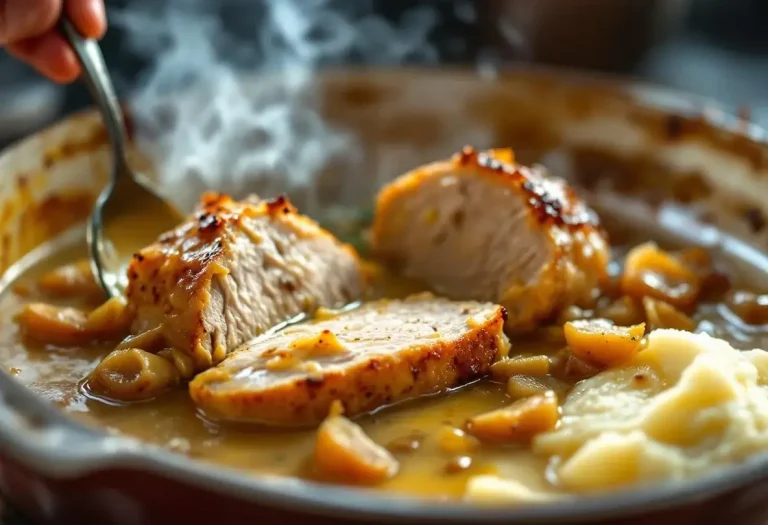 Ce rôti de porc cuit au lait est si fondant qu’il se coupe à la cuillère