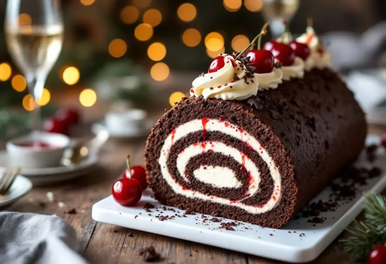 Cette bûche de Noël façon Cyril Lignac, légère et aérienne, bluffe tous vos invités dès la première bouchée