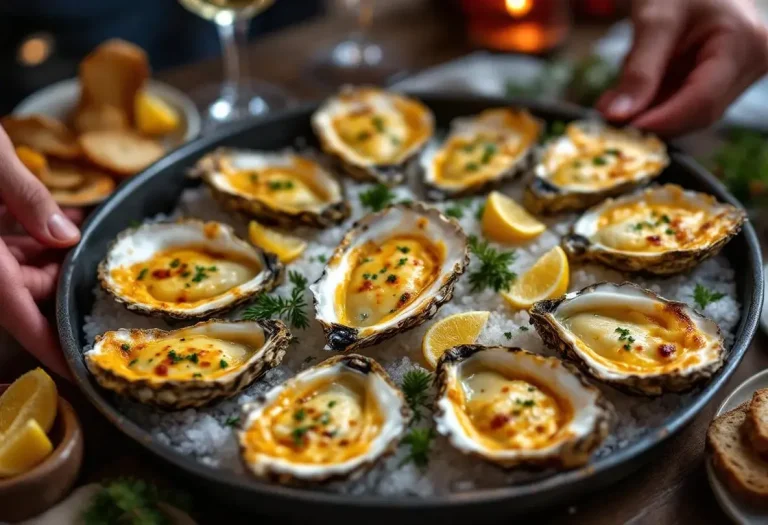 Cinq minutes sous le gril et vos huîtres deviennent des bouchées gratinées ultra gourmandes à partager pendant vos apéros de fête