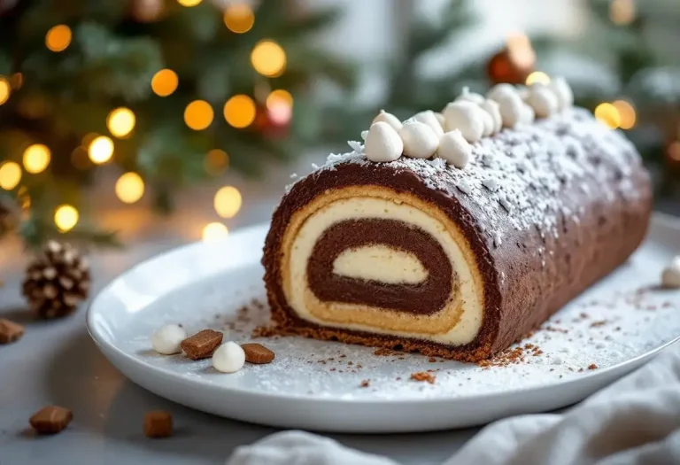 Du café, du mascarpone, quelques biscuits… cette bûche tiramisu vole la vedette à tous vos desserts de Noël