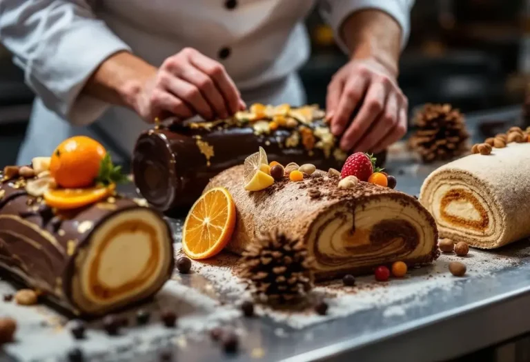 En images. Voyage au cœur des bûches de Noël de la maison Sève