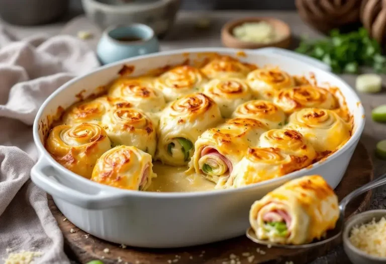 Explosion de fondant et parfum d’hiver : ces rouleaux poireaux-jambon gratinés au fromage promettent un dîner familial ultra crémeux