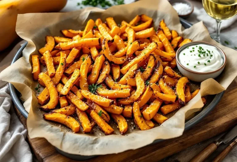 Frites de courge au parmesan : l’astuce saine (et bluffante) pour remplacer les frites classiques