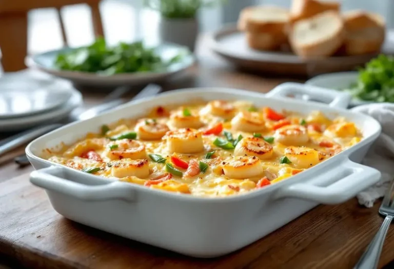 Gratin poireaux–Saint-Jacques : si facile à préparer, mais digne d’un vrai repas de fête