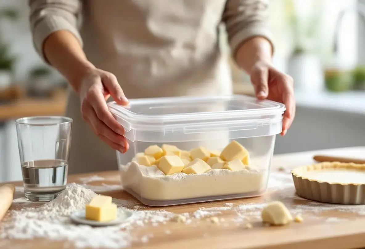 J’ai découvert cette astuce avec une simple boîte : ma pâte à tarte maison est prête en 2 minutes chrono !
