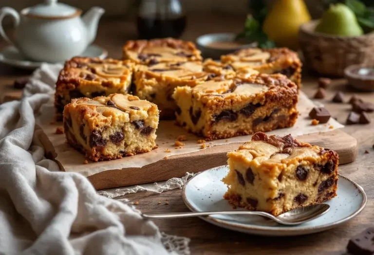 Plus fondant qu’un cake : ce dessert poire-chocolat pourrait bien vous rendre accro !