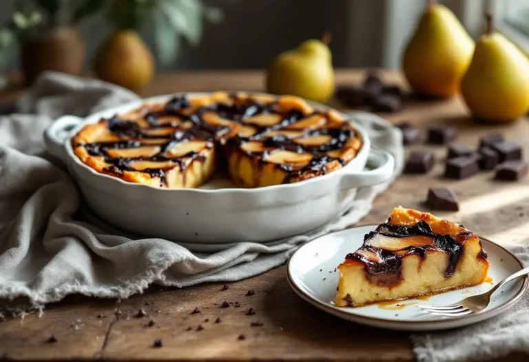 Plus fondant qu’un cake : ce dessert poire-chocolat va faire vibrer vos goûters d’automne