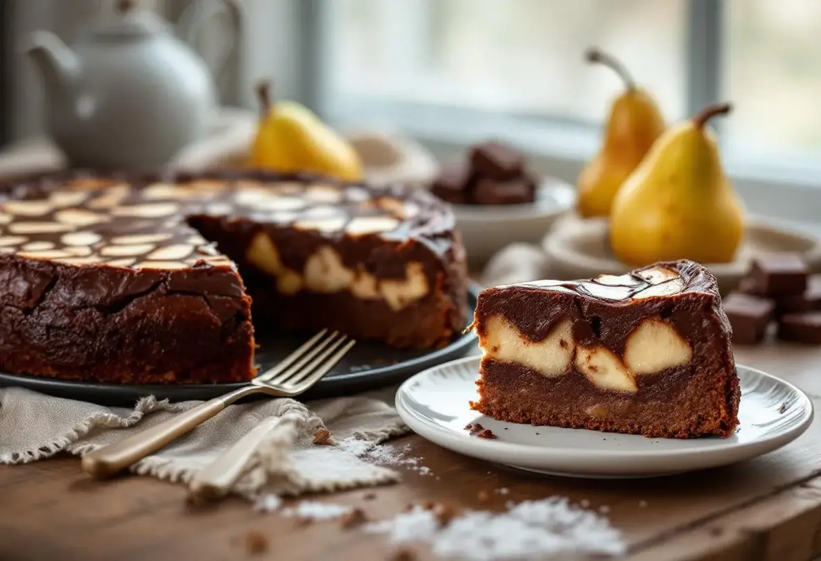 Plus fondant qu’un cake : ce dessert poire-chocolat va sublimer vos goûters d’automne