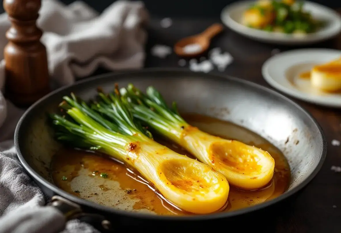 Poireaux : le geste tout simple d’un chef 3 étoiles pour les rendre ultra fondants en 3 minutes