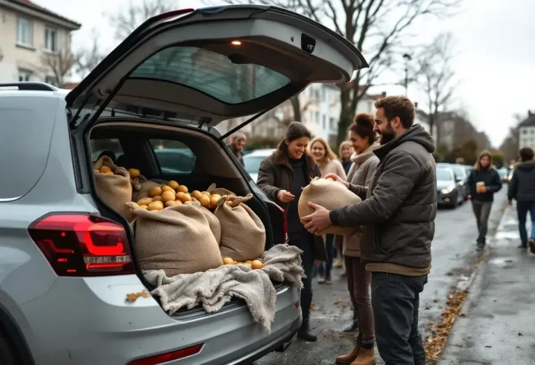 REPORTAGE. "On a des gens qui viennent pour leur famille" : en Île-de-France, le succès fou des pommes de terre