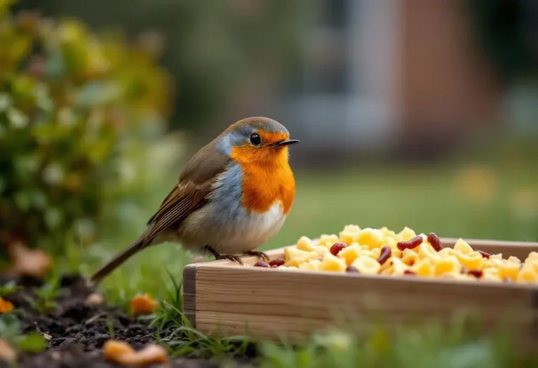 Rouges-gorges au jardin : ce soir, sortez dehors cet aliment de base à 3 centimes, que la plupart des jardiniers oublient
