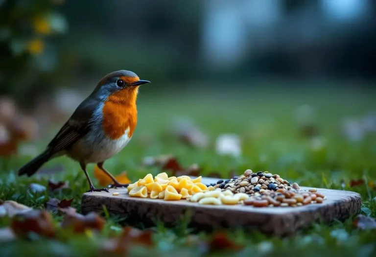 Rouges-gorges au jardin : ce soir, sortez dehors cet aliment de base à 3 centimes, que la plupart des jardiniers oublient