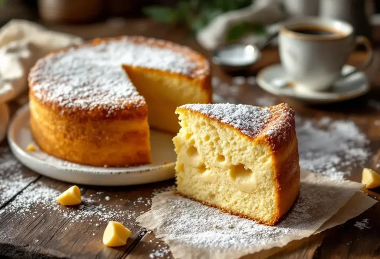 Torta nua italienne : la recette de ce gâteau ultra moelleux, texture nuage à la crème pâtissière, un vrai délice !
