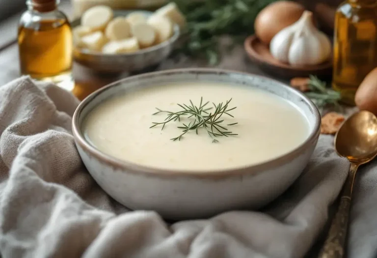 "Une de mes soupes préférées" - un velouté blanc ultra fondant, plein de goût et bon pour la santé