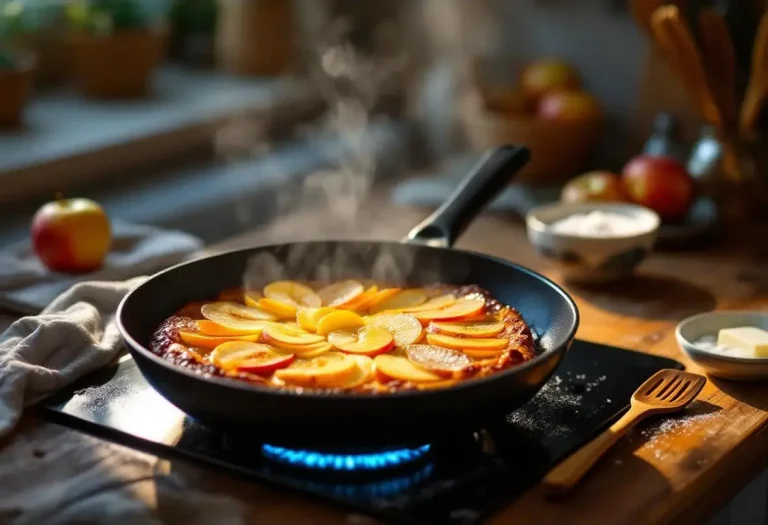 « Une poêle, et c’est tout » : le gâteau aux pommes que je fais sans four