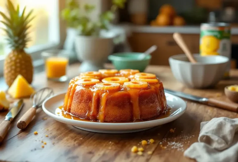 Voici le gâteau à l’ananas ultra fondant qui met tout le monde d’accord à table (recette facile, simple et rapide à préparer)