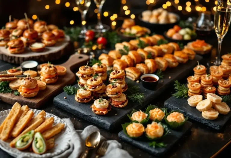 Apéritif dînatoire du Nouvel An : 10 recettes bluffantes pour un réveillon transformé et sans stress