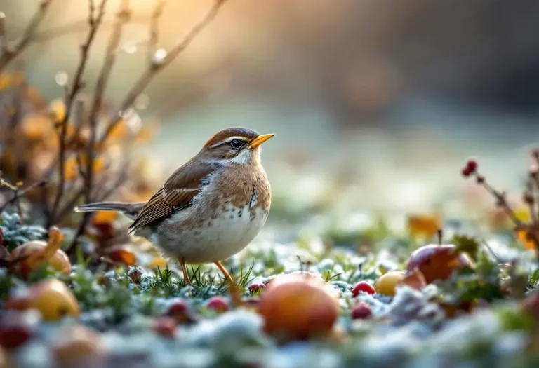 Cet oiseau pourrait faire une halte surprise dans votre jardin le 1er janvier, bien plus souvent qu’on ne le croit : voici le présage qui lui est associé