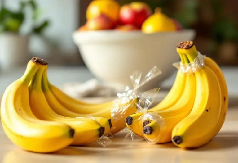 « Elles ne noircissent plus » : mon astuce toute simple pour garder vos bananes bien fraîches encore plus longtemps
