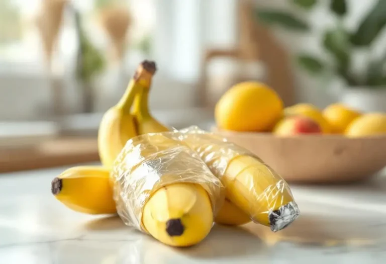 « Elles ne noircissent plus » : mon astuce toute simple pour garder vos bananes bien fraîches plus longtemps