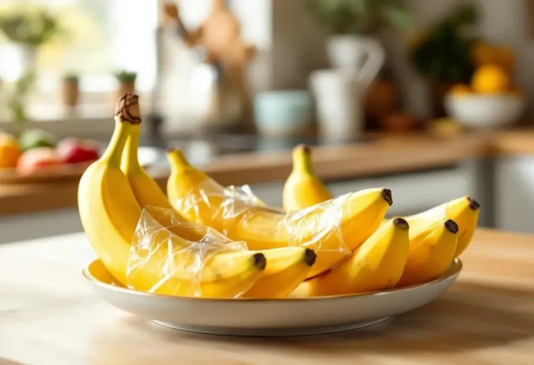« Elles ne noircissent plus » : mon astuce toute simple pour garder vos bananes bien jaunes et fraîches plus longtemps