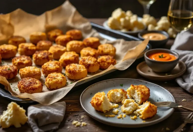 « J’en fais à chaque apéro d’hiver » : les croquettes de chou-fleur dorées au four, légères, ultra savoureuses et prêtes en 30 minutes