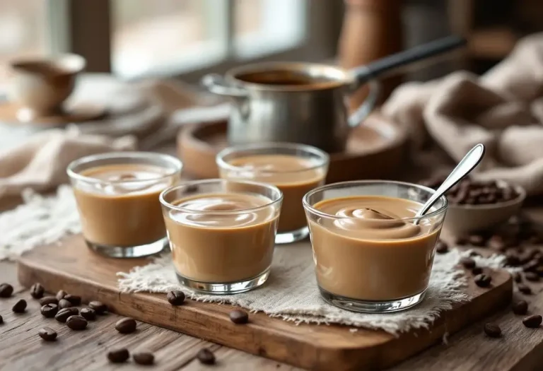 La crème dessert au café dont vous rêvez, toute douce, parfaite pour l'hiver et prête en moins de 15 minutes