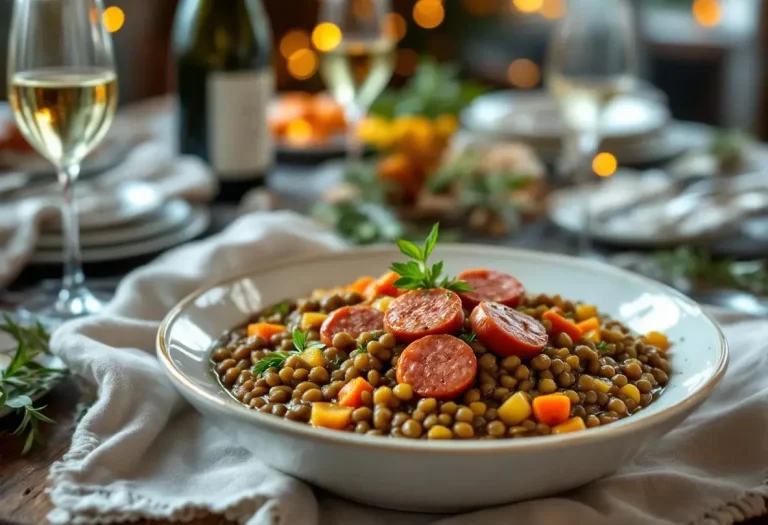 Lentilles du Nouvel An : le chef Denny Imbroisi révèle la recette porte-bonheur italienne