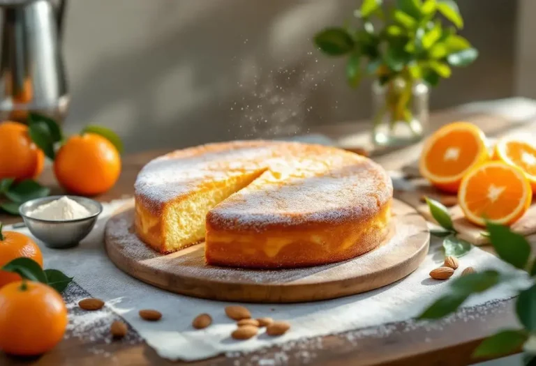 Moelleux comme un nuage doré par le soleil, ce gâteau aux clémentines et amandes se prépare en à peine 15 minutes