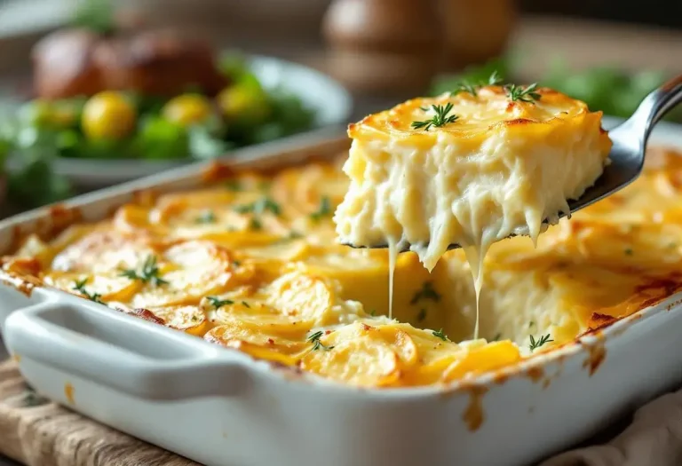 Mon accompagnement qui fait toujours sensation : le gratin dauphinois, à préparer la veille sans stress !