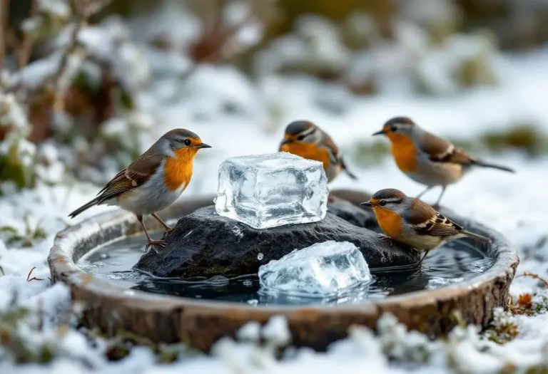 Oiseaux du jardin : quand l’eau gèle, cette astuce gratuite peut leur sauver l’hiver (et dévoile un enjeu majeur en station de ski)