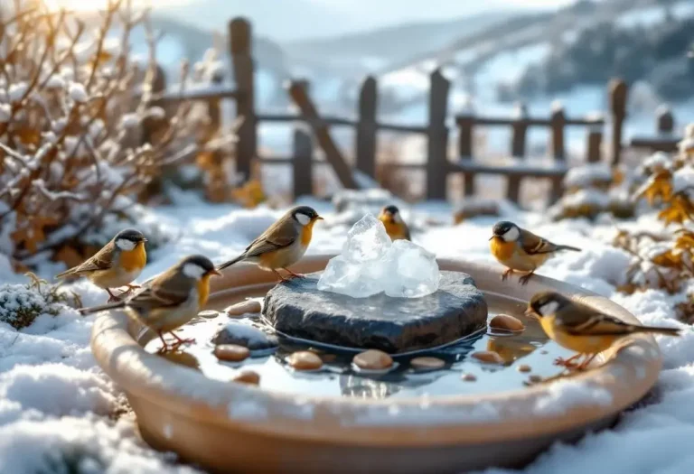 Oiseaux du jardin : quand l’eau gèle, cette astuce gratuite peut vraiment leur sauver l’hiver (et révèle un enjeu clé en station de ski)
