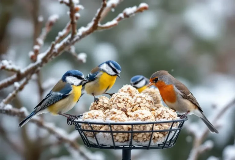 On parle souvent de nichoirs, mais rarement de cet aliment vital pour la survie des oiseaux en hiver