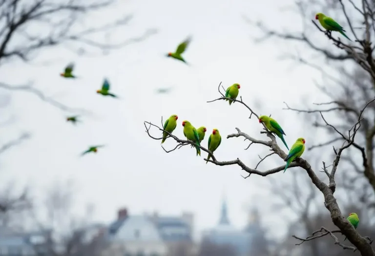 Perruches vertes : d'où viennent ces oiseaux exotiques qui ont colonisé Paris et toute l'Île-de-France ?