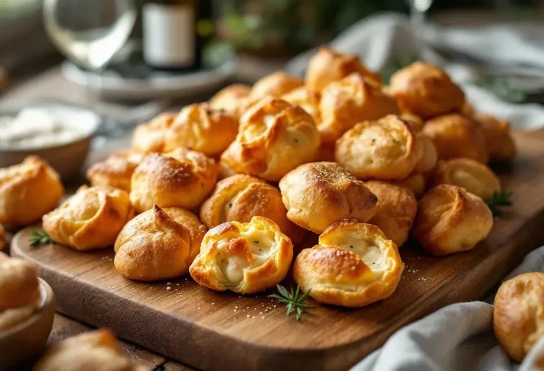Petits choux apéritifs maison : la pâte à choux salée qui gonfle à coup sûr