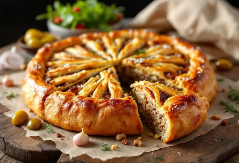 Récompensé pour sa galette à la frangipane, ce pâtissier ose une surprenante version aux rillettes