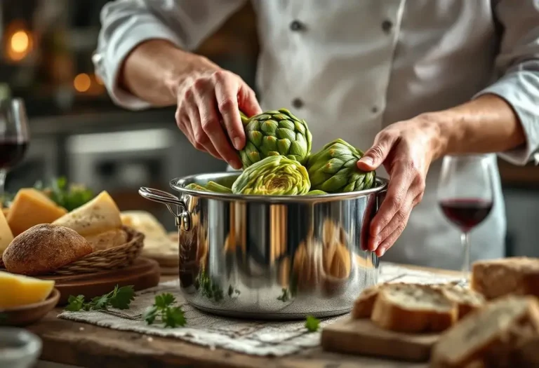temps de cuisson pour artichauts à la cocotte minute