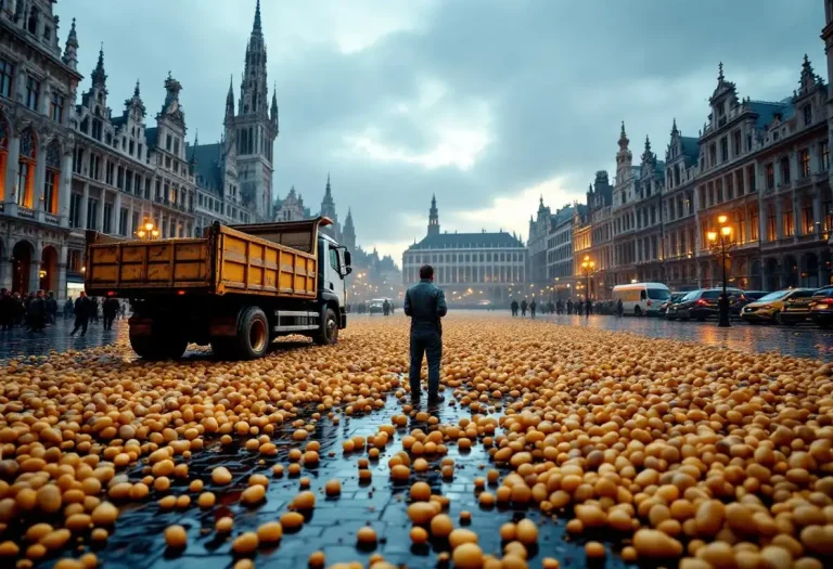 « Un sentiment d’injustice » : après avoir déversé des patates à Bruxelles, l’agriculteur risque une énorme amende