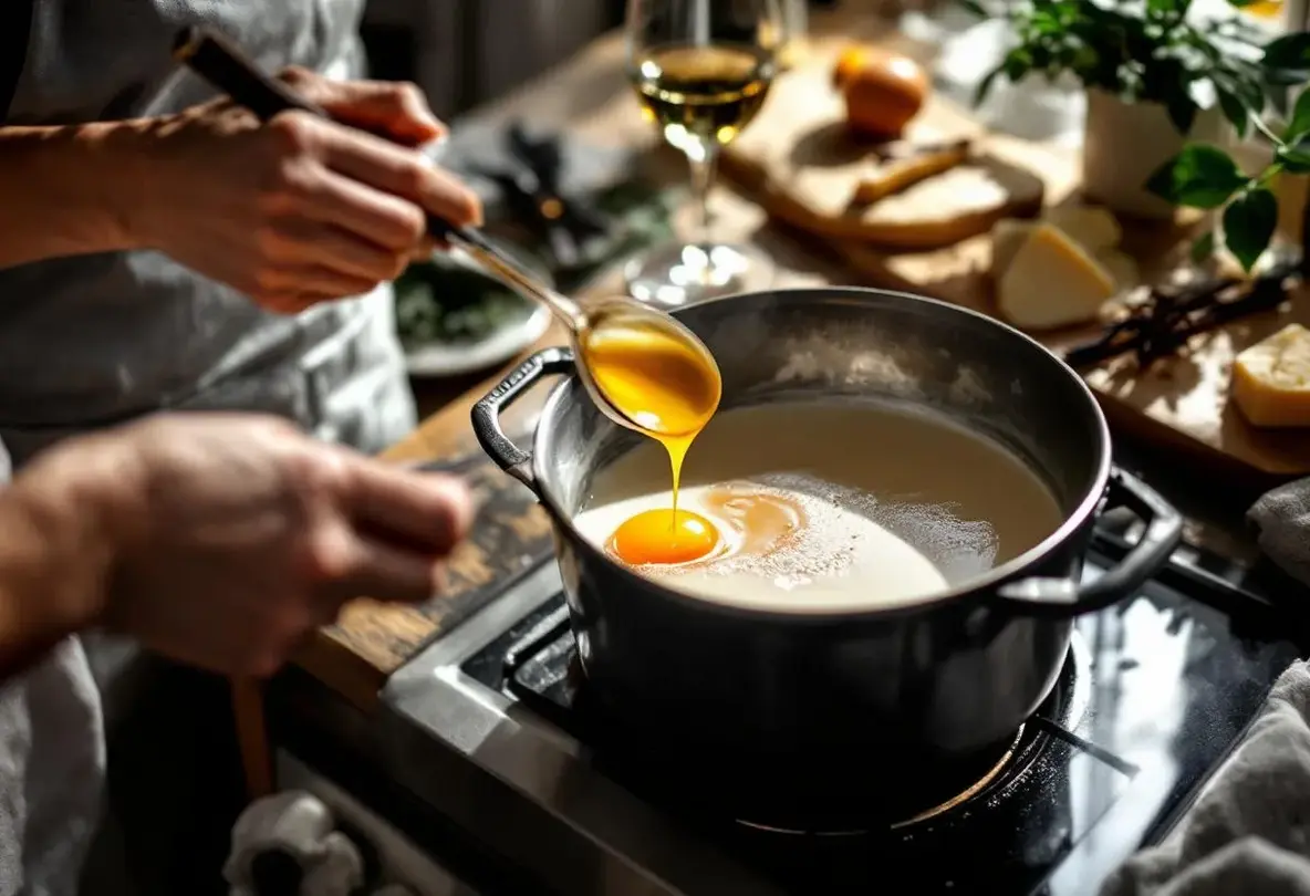 recette oeufs au lait bain-marie