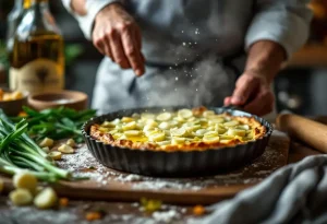 tarte aux poireaux à l'ancienne