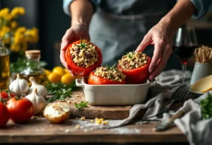 tomates farcies recette de grand-mère avec riz