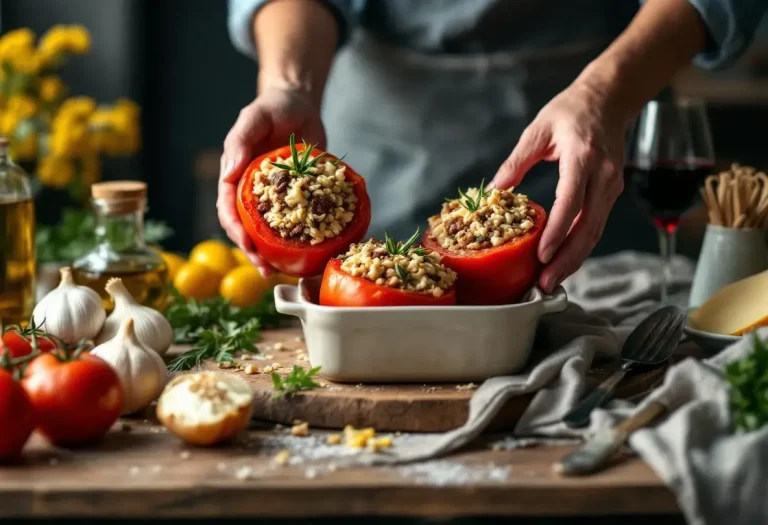 tomates farcies recette de grand-mère avec riz