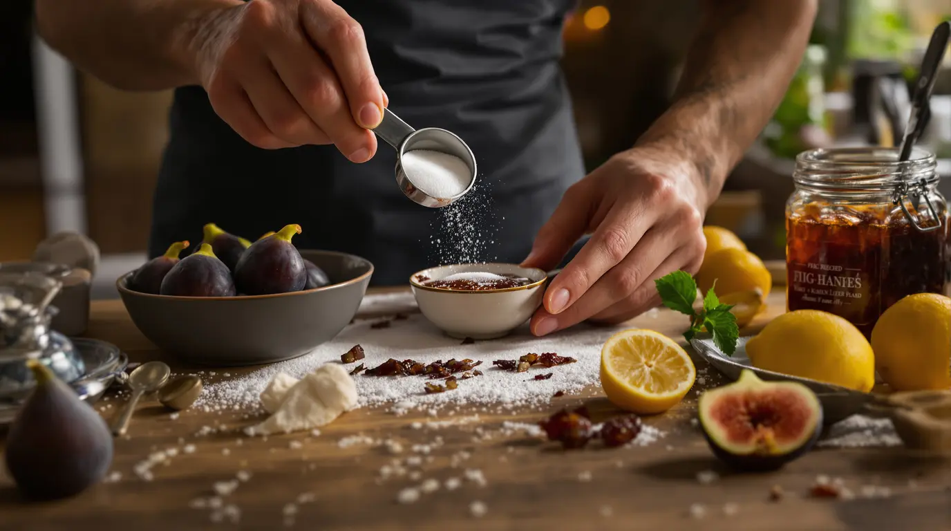 quelle quantité de sucre pour confiture de figues