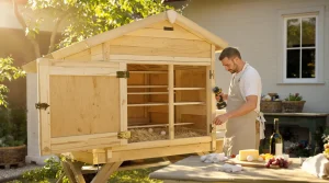construire un poulailler facile à nettoyer