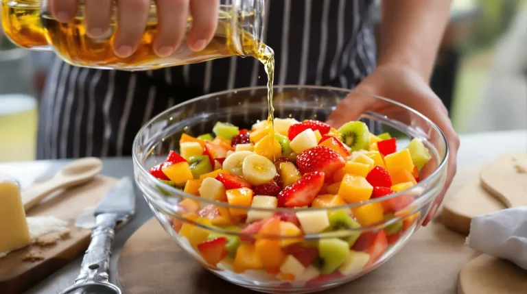 quel liquide mettre dans une salade de fruits