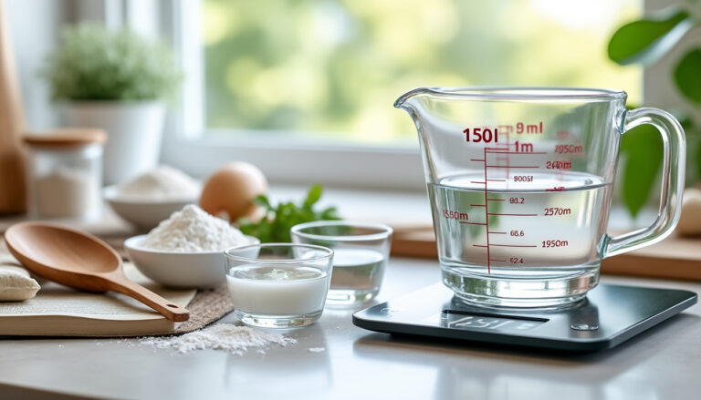 découvrez comment convertir facilement 150 ml en grammes grâce à notre guide simple et rapide. apprenez les astuces pour passer des millilitres aux grammes en toute précision.