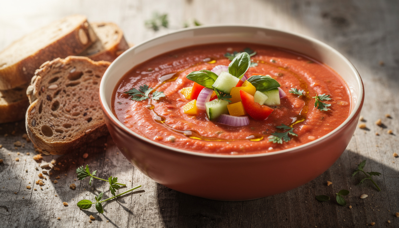 découvrez comment accompagner un gaspacho pour composer un repas frais et équilibré, avec des idées de recettes légères et savoureuses.